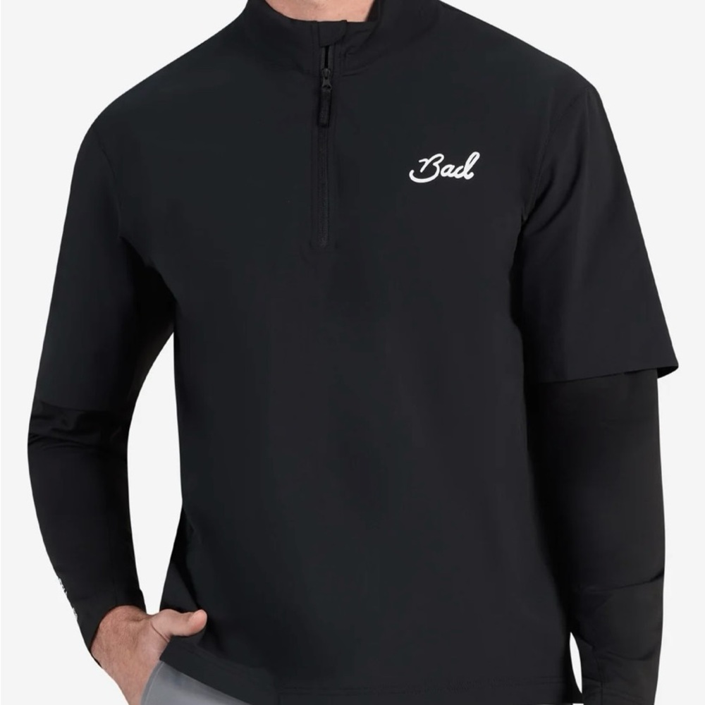 Men’s Bad Birdie Golf Mechanism Quarter-Zip Lightweight Jacket XL NWT MSRP $140 - Picture 5 of 9